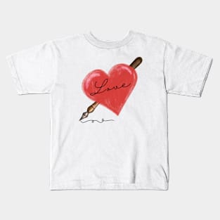 Written With Love Kids T-Shirt